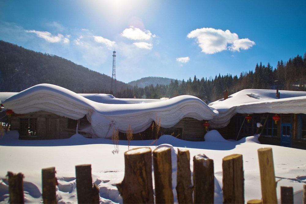 Làng Tuyết Cáp Nhĩ Tân (Snow Village)