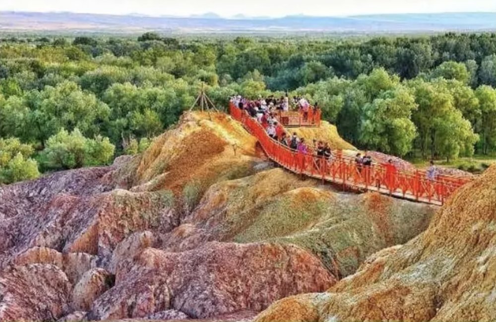 新疆景點, 五彩灘