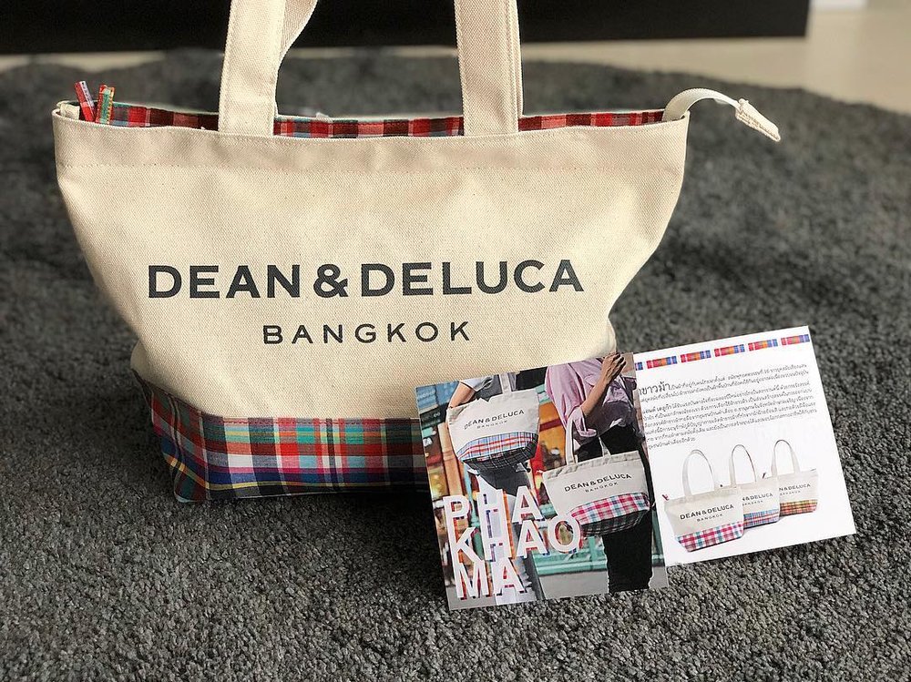 タイ お土産 ディーン&デルーカ(Dean & Deluca)のバンコク限定トートバッグ