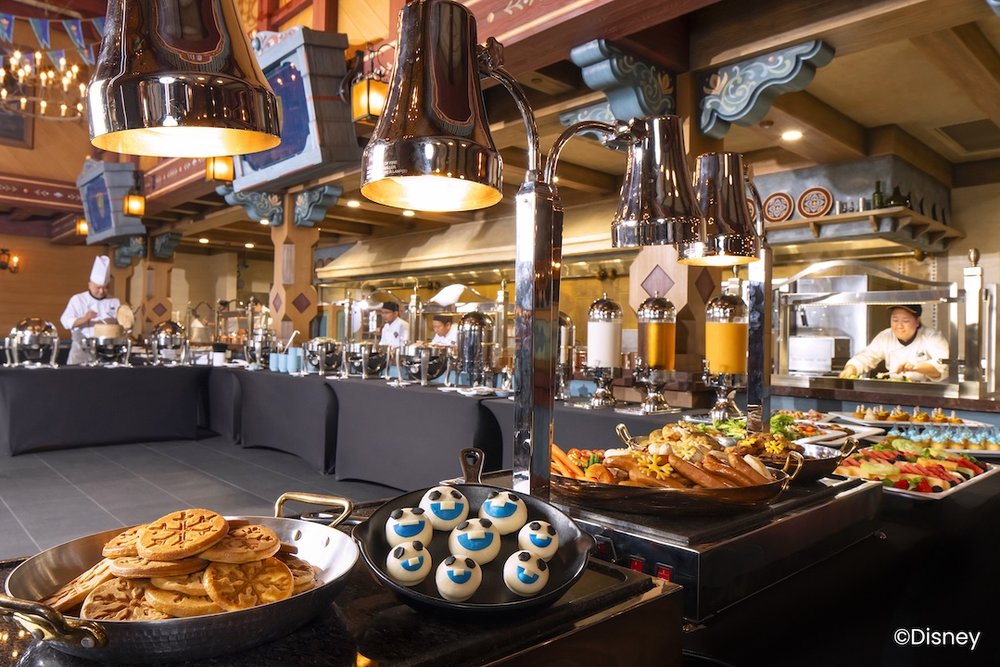 39 HKDL アナ雪 キャラクターダイニング 