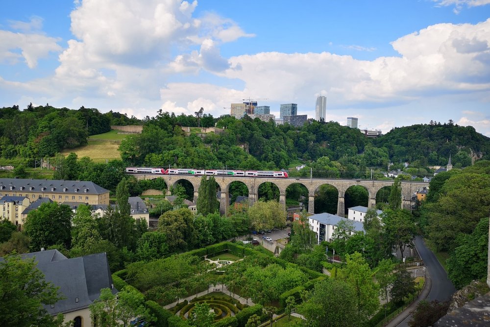 Vách Đá Bock Luxembourg