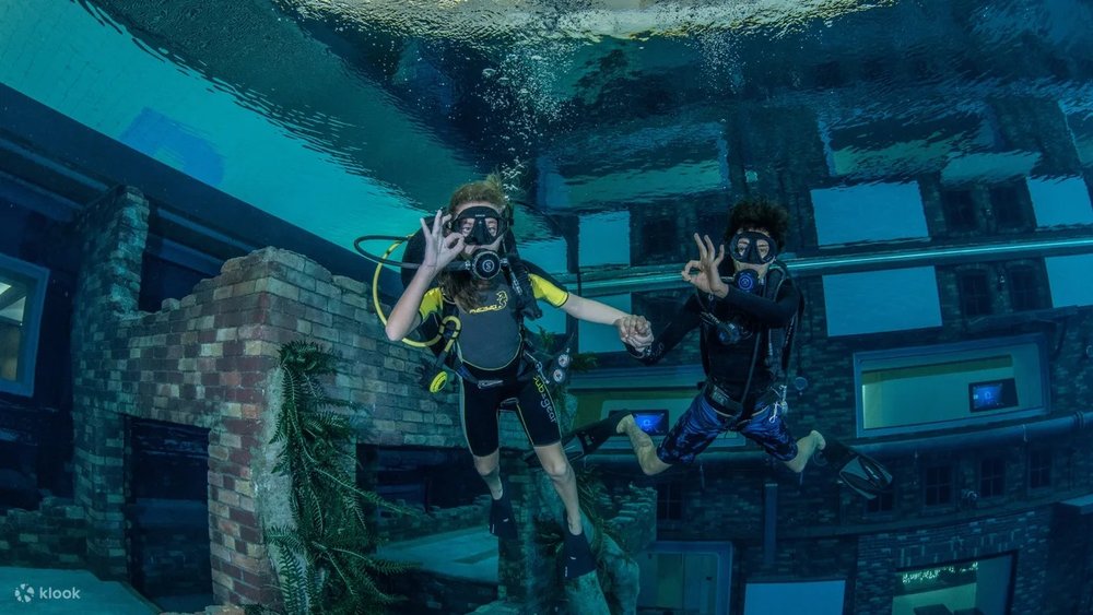 Klook Birthday Bash Money Cant Buy Experiences - Deep Dive Dubai