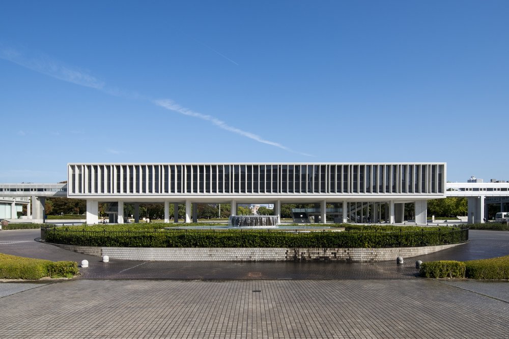 exterior of hiroshima peace memorial museum