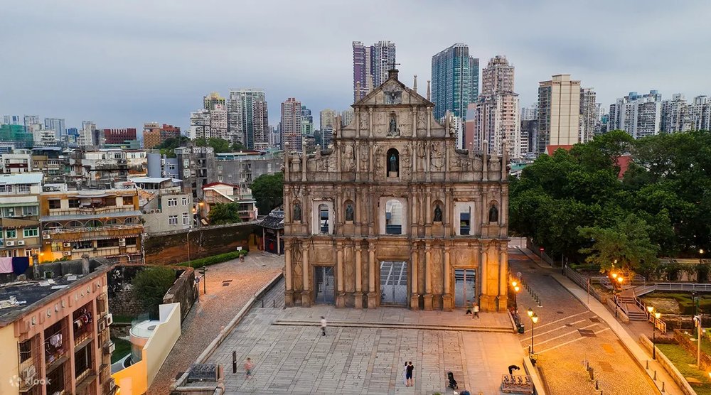 マカオ 聖ポール天主堂跡