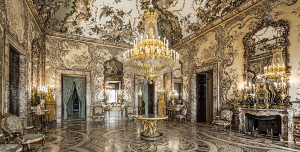inside the royal palace of madrid