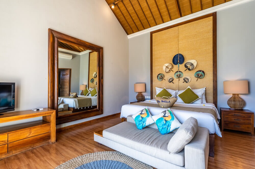 seminyak - akasha luxury villas bedroom