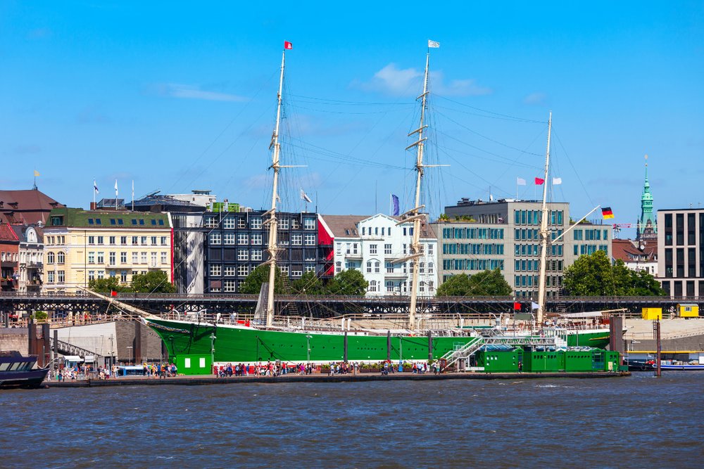 Bảo Tàng Tàu Rickmer Rickmers Hamburg