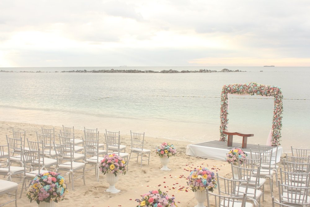 Beach wedding