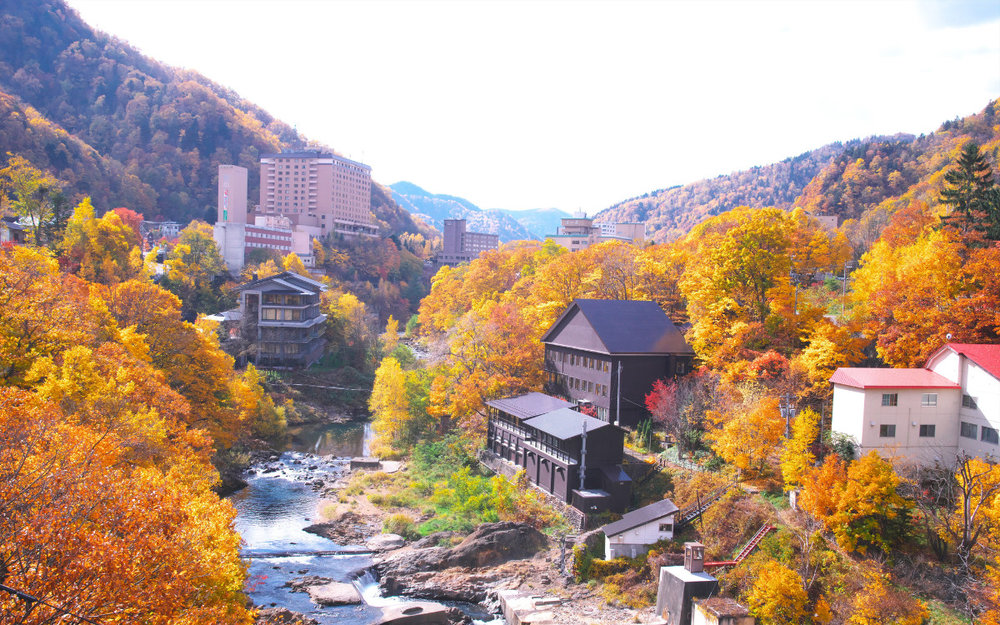 Suối Nước Nóng Jozankei Ở Hokkaido