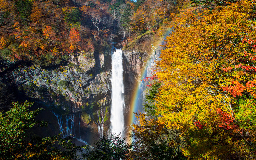 Thác Kegon Ở Nikko, Nhật Bản