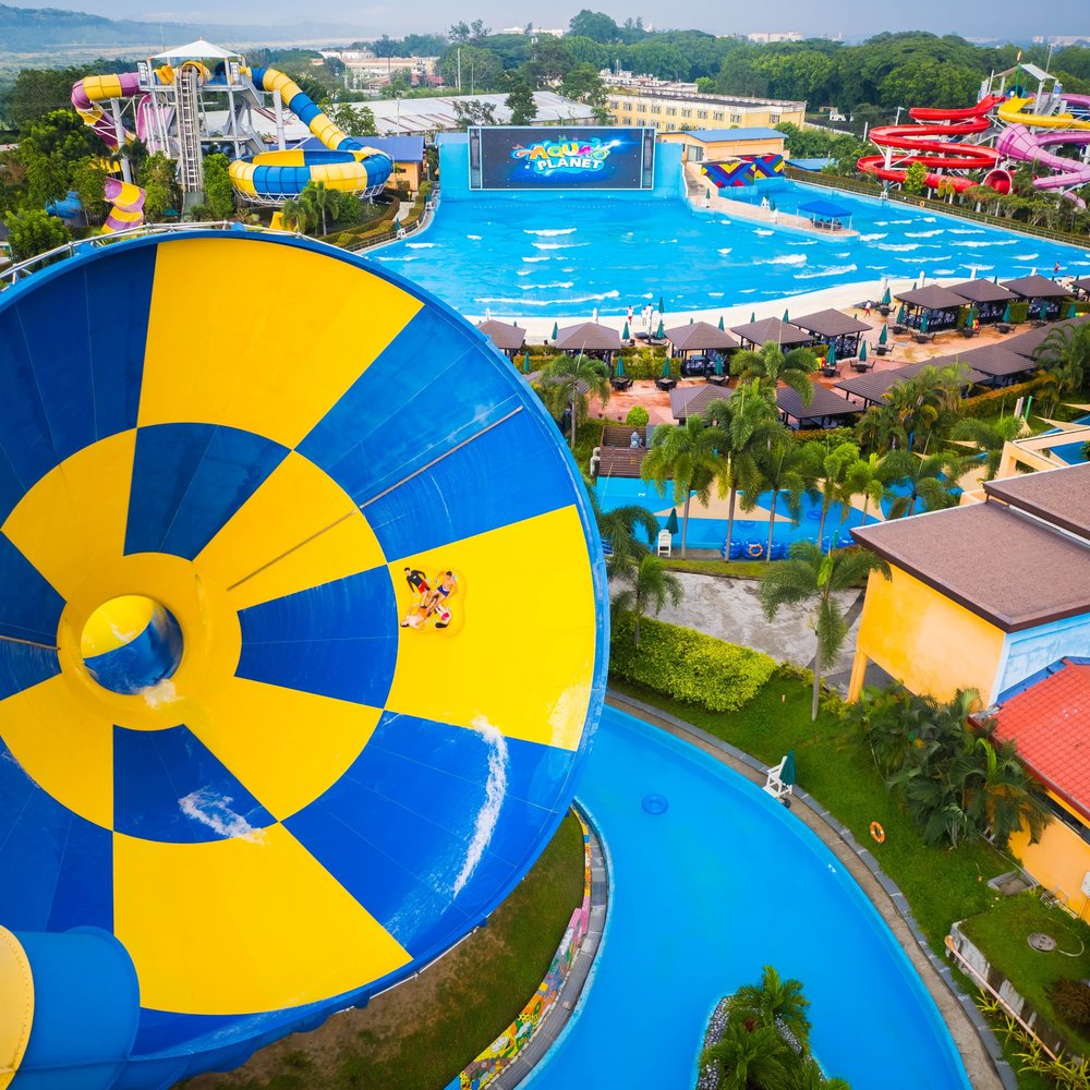 Tornado ride in Aqua Planet