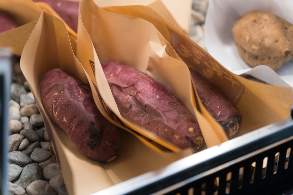 Yakiimo - Roasted Sweet Potato