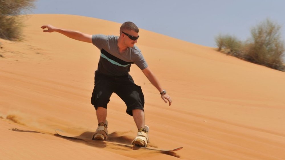 3. Sandboarding