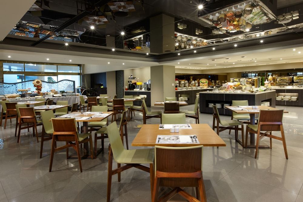 台中港酒店｜餐廳自助早餐