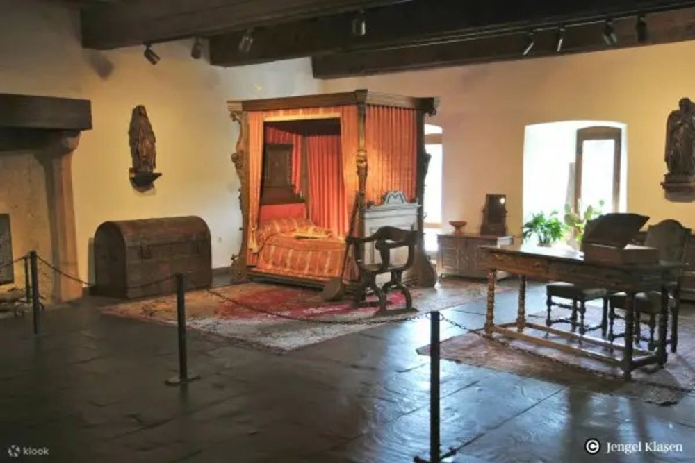 Thị Trấn Và Lâu Đài Vianden Luxembourg