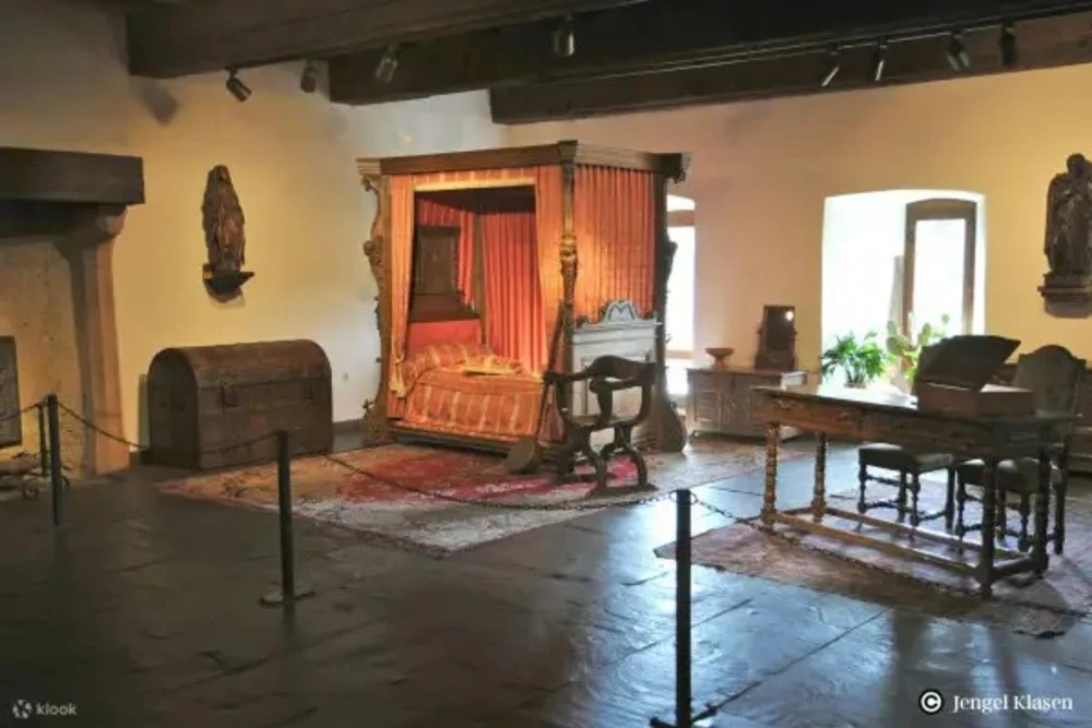 Thị Trấn Và Lâu Đài Vianden Luxembourg