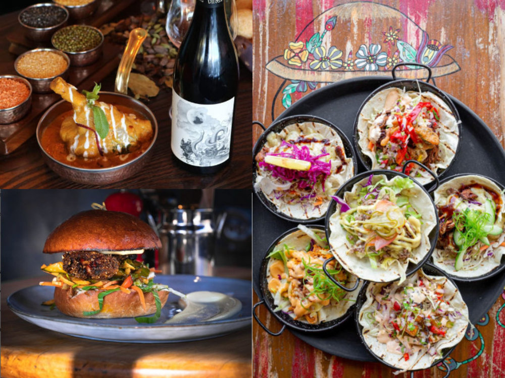 Photo collage of Bombay palace Wanaka, Kai whakapai and Amigos