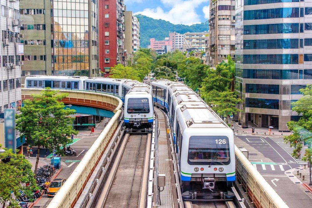 Train in Taiwan