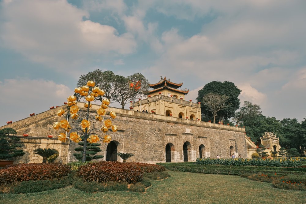 Imperial Citadel of Thang Long Facade