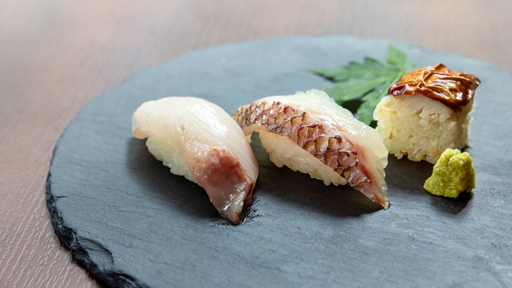 三井花園飯店福岡中洲 餐廳廚師握成壽司