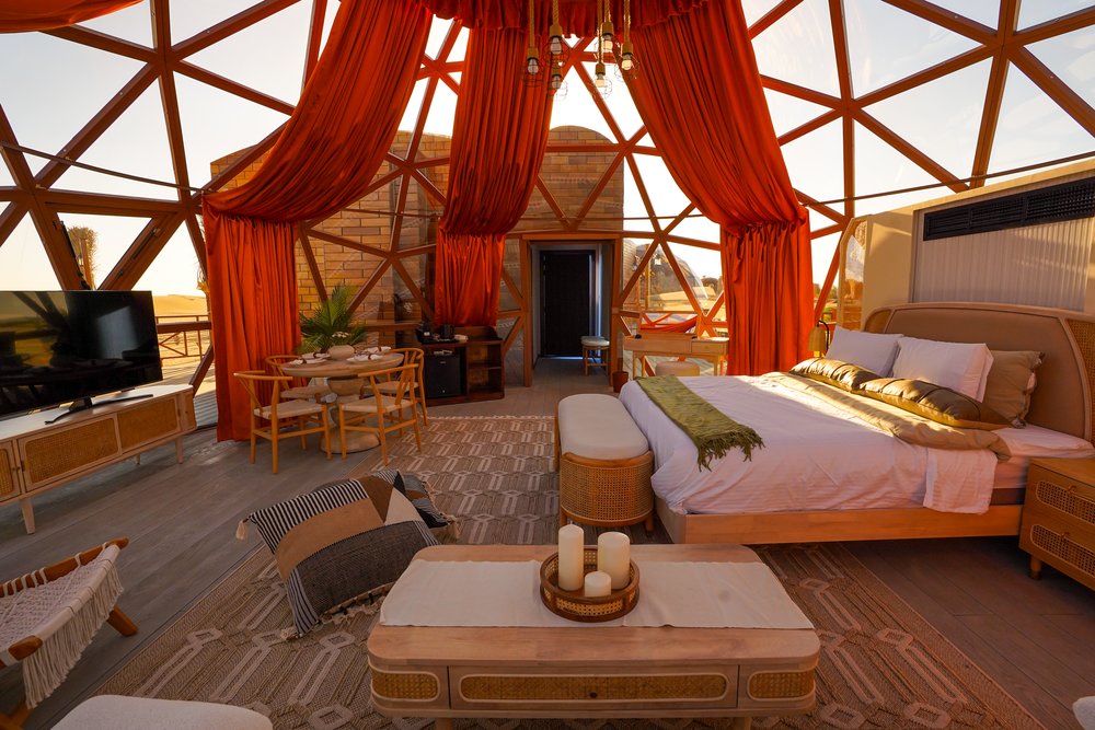 Klook 10th Birthday Bash MCBE - Sleep Beneath the Stars in Dubai Glass Dome Desert Dreamscape