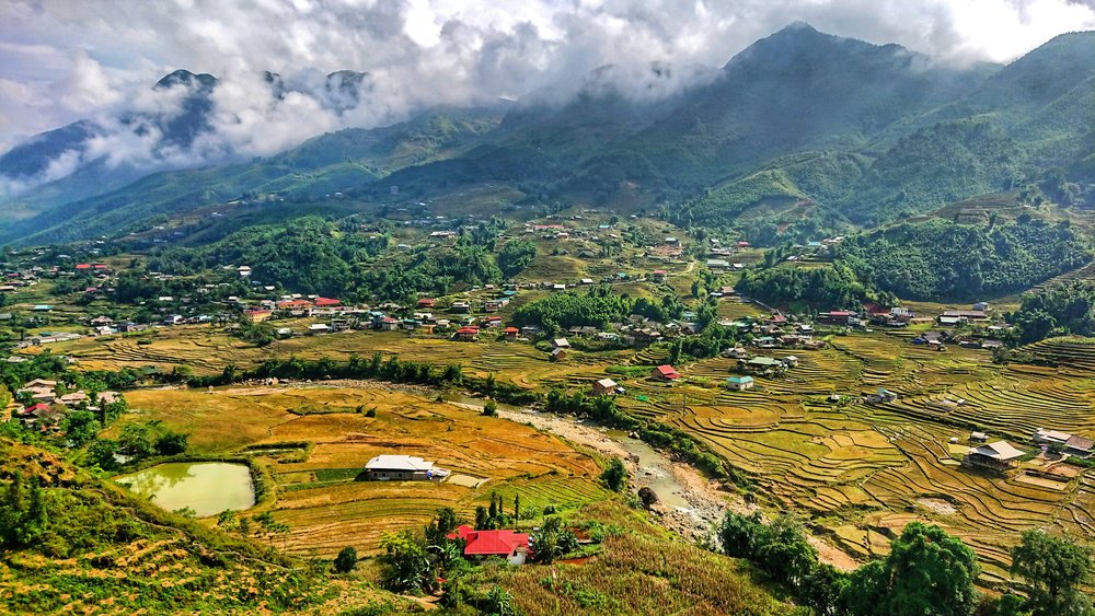 View of Lao Chai Vietnam