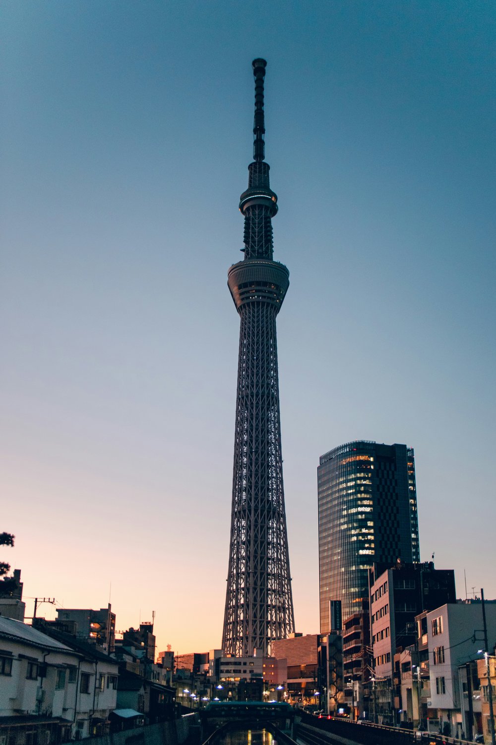 The view of Tokyo Skytree from Jukken Bridge, Photo Credit: Spencer Chow on Unsplash