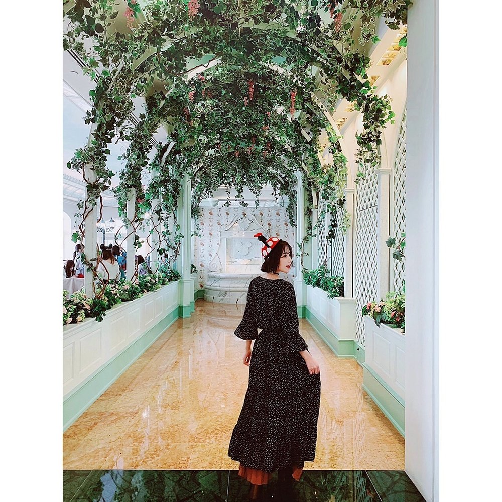 香港ディズニー レストラン パークダイニング エンチャンテッド・ガーデン・レストラン(香港ディズニーランド・ホテル)