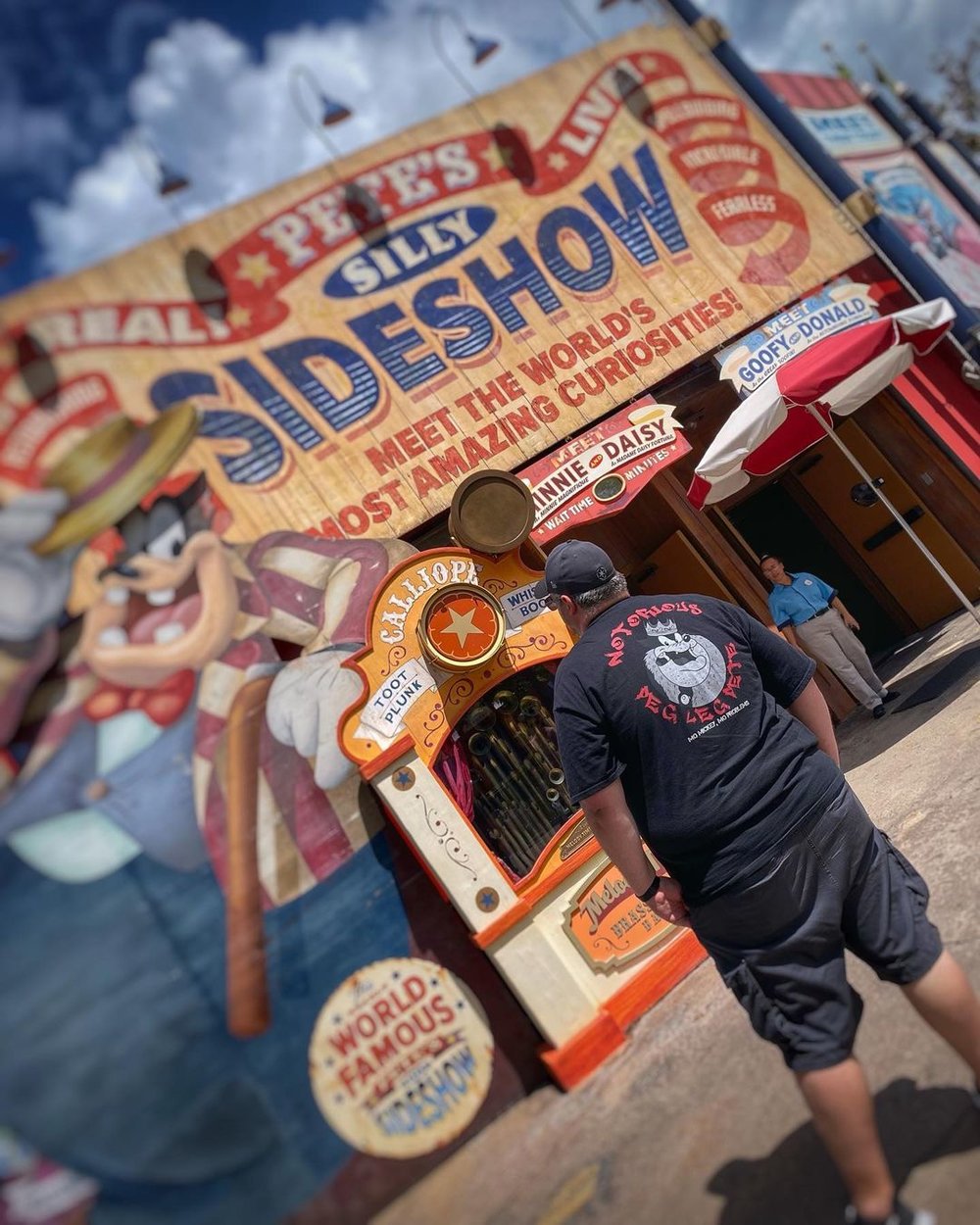 カリフォルニア ディズニー キャラグリ 4749 ピートのシリー・サイドショー