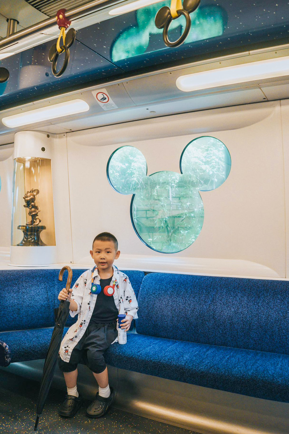 Hong KOng Disneyland MTR Train