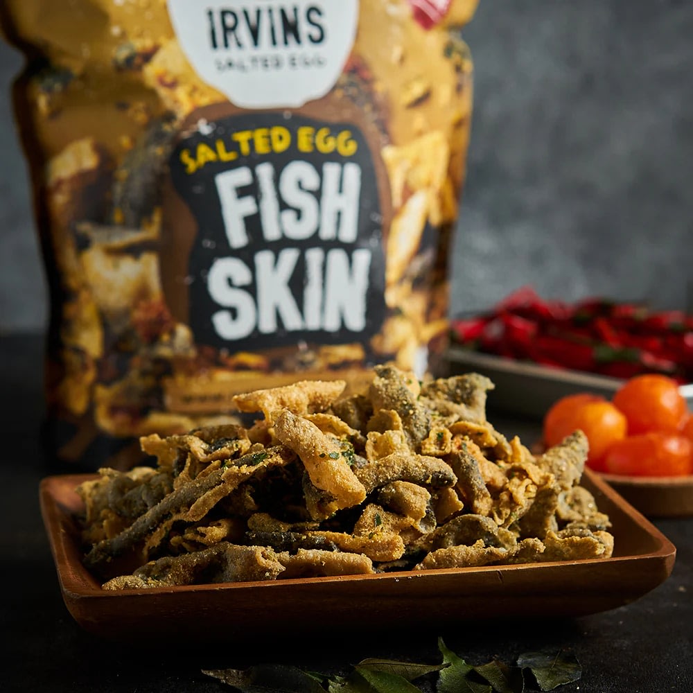 irvins salted egg fish skin