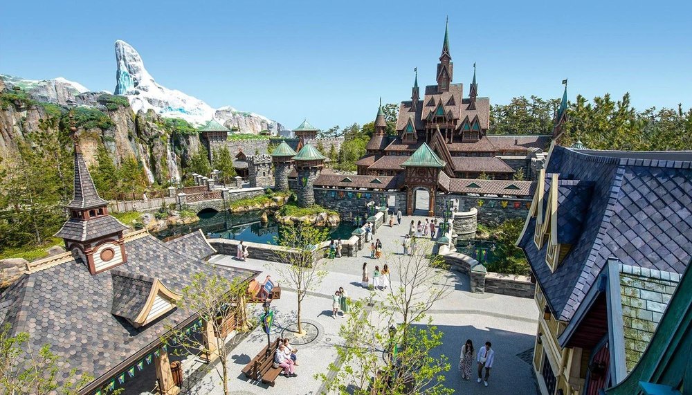 disney fantasy springs - frozen kingdom