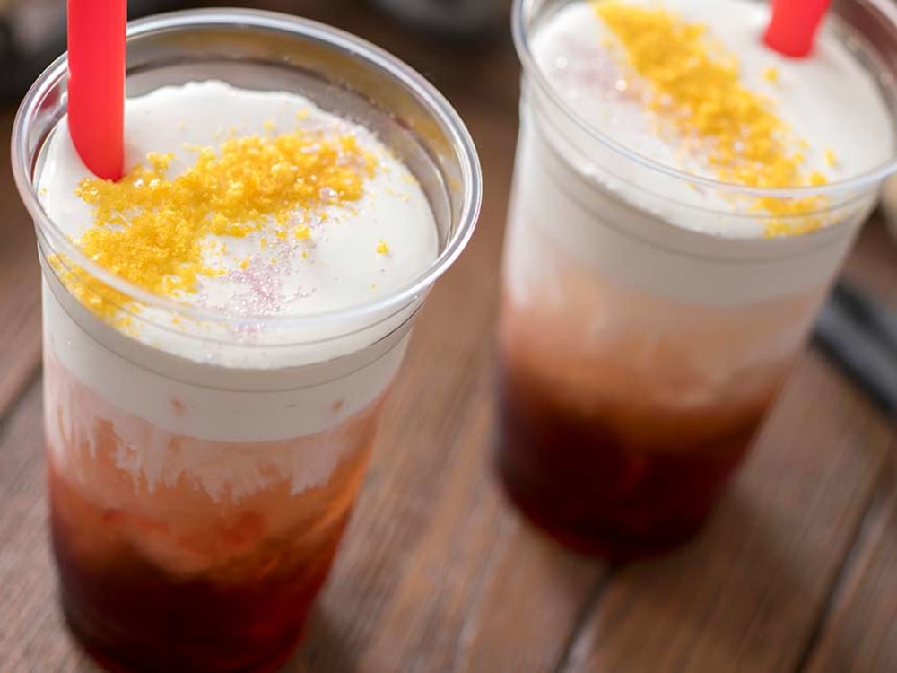 disney fantasy springs - rapunzel's forest drinks