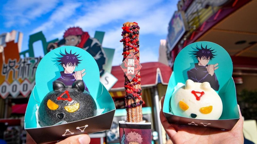 universal studios japan jujutsu kaisen food