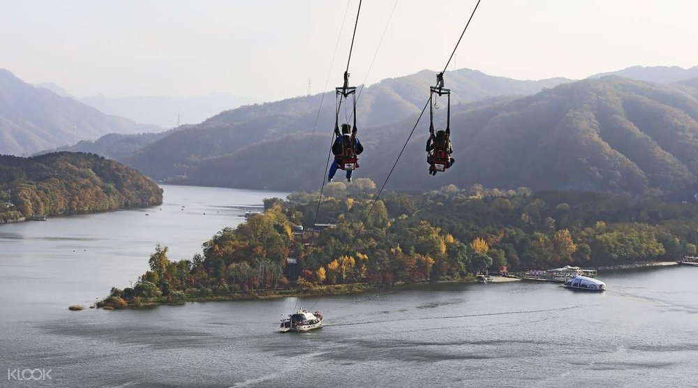 南怡島空中飛索
