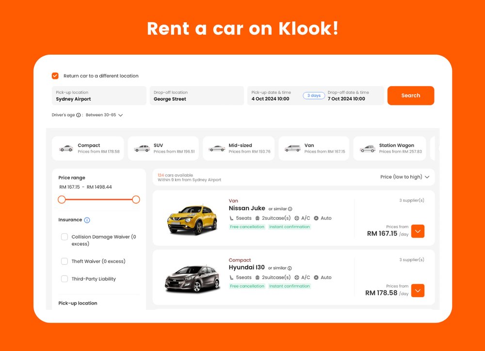 How to rent a car in New South Wales Australia