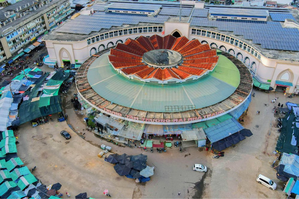 Khu Cánh Trái Chợ Đầm Nha Trang