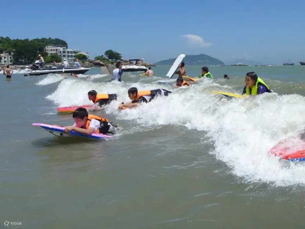 family friendly things to do in hong kong Long Coast-Cheung Sha Village Glamping, Caravan and Water Sports