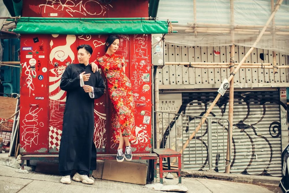 couples friendly things to do in hong kong QiPao Rental and Photography Experience