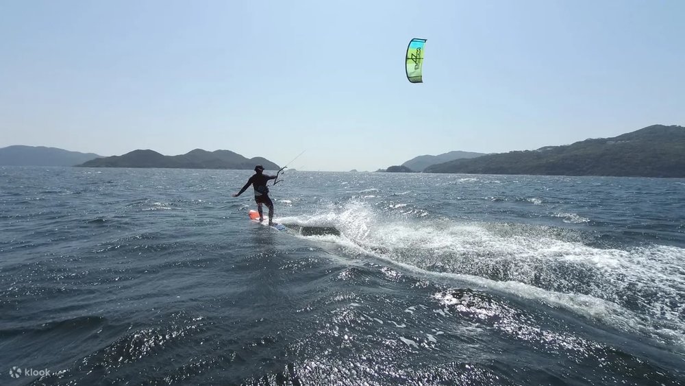 couples friendly things to do in hong kong lantau kiteboarding