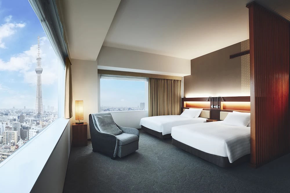 晴空塔住宿錦樂天城市飯店客房