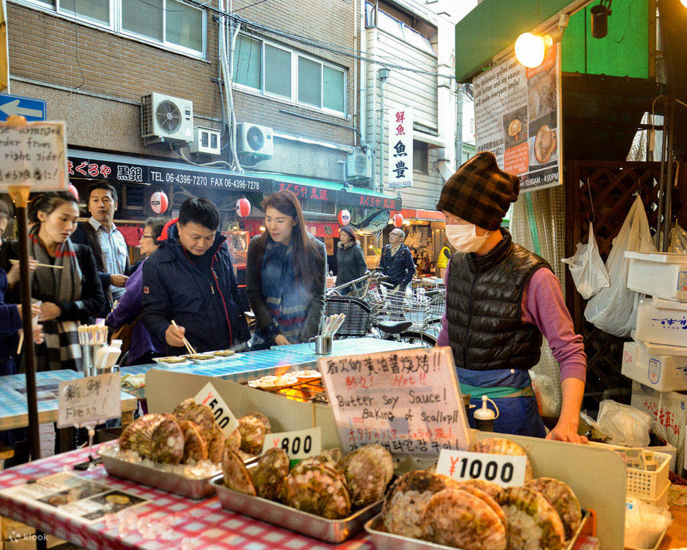  Sò Điệp Chợ Kuromon