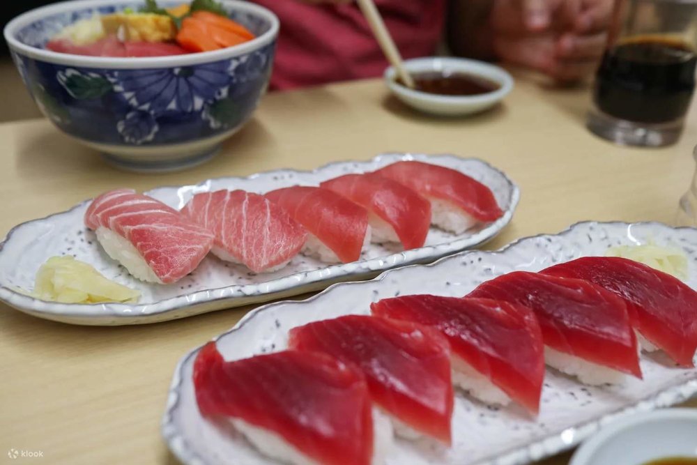  Sashimi Ở Chợ Cá Tsukiji