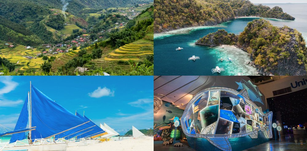 philippines 4 photo collage