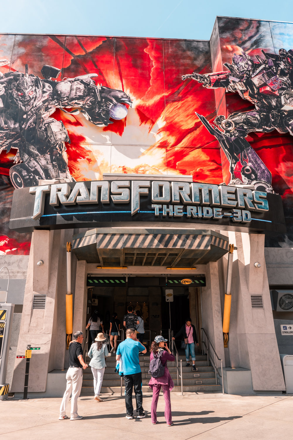 Universal Studios Hollywood Transformers