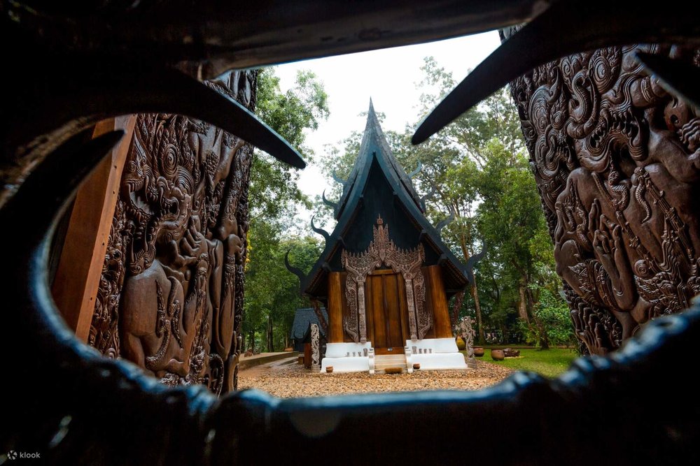 Chùa Trắng, Chùa Xanh, Nhà Đen - Chiang Rai