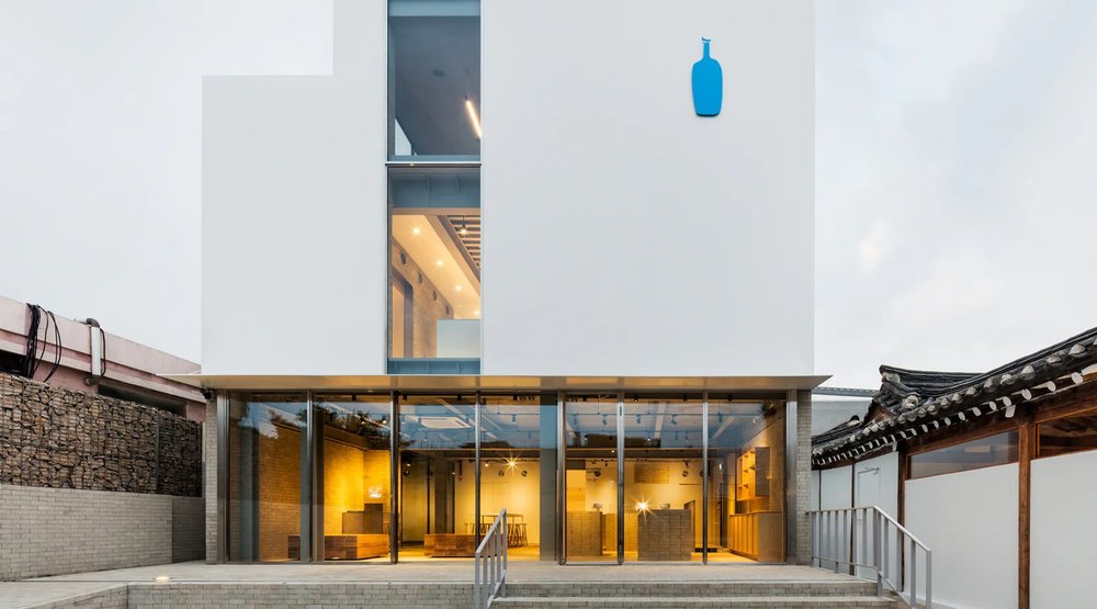 Blue Bottle三清洞店（블루보틀 삼청 카페）