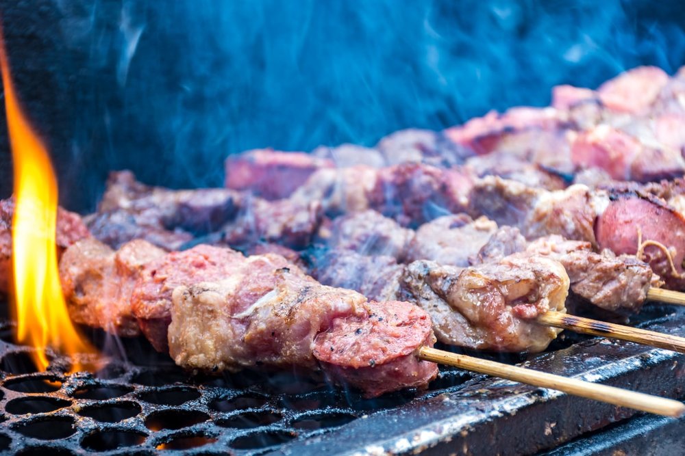 Thịt Xiên Nướng Móm Hí