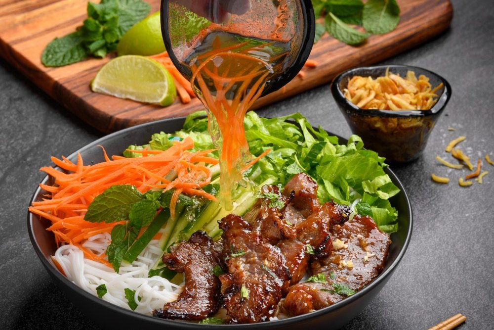 Bún Thịt Nướng Tiên