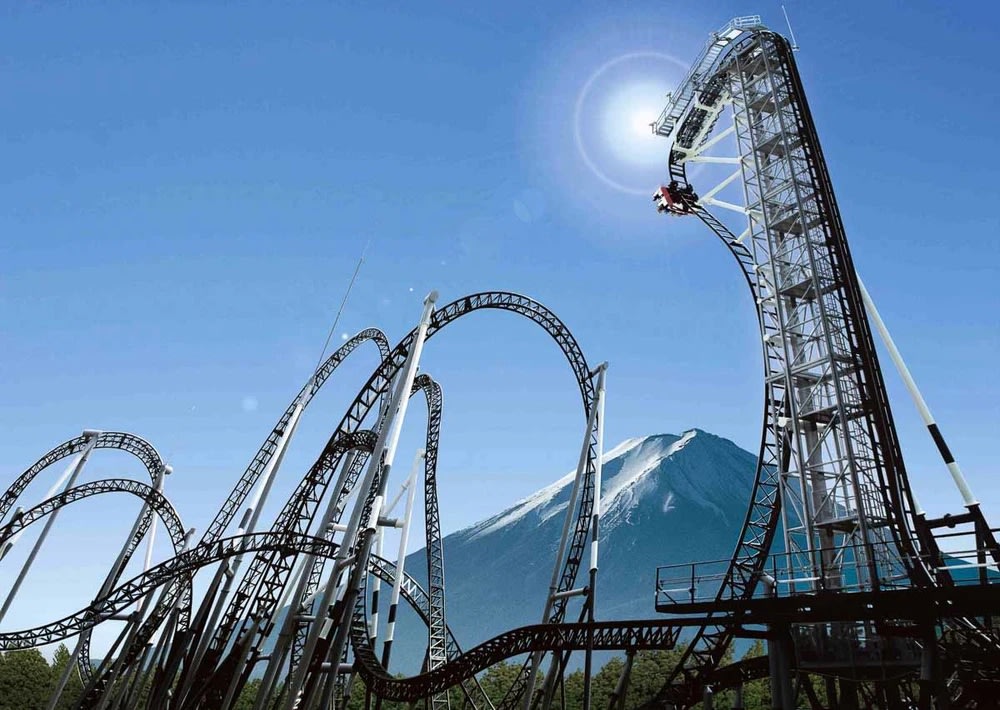 mt fuji road trip itinerary Fuji-Q Highland